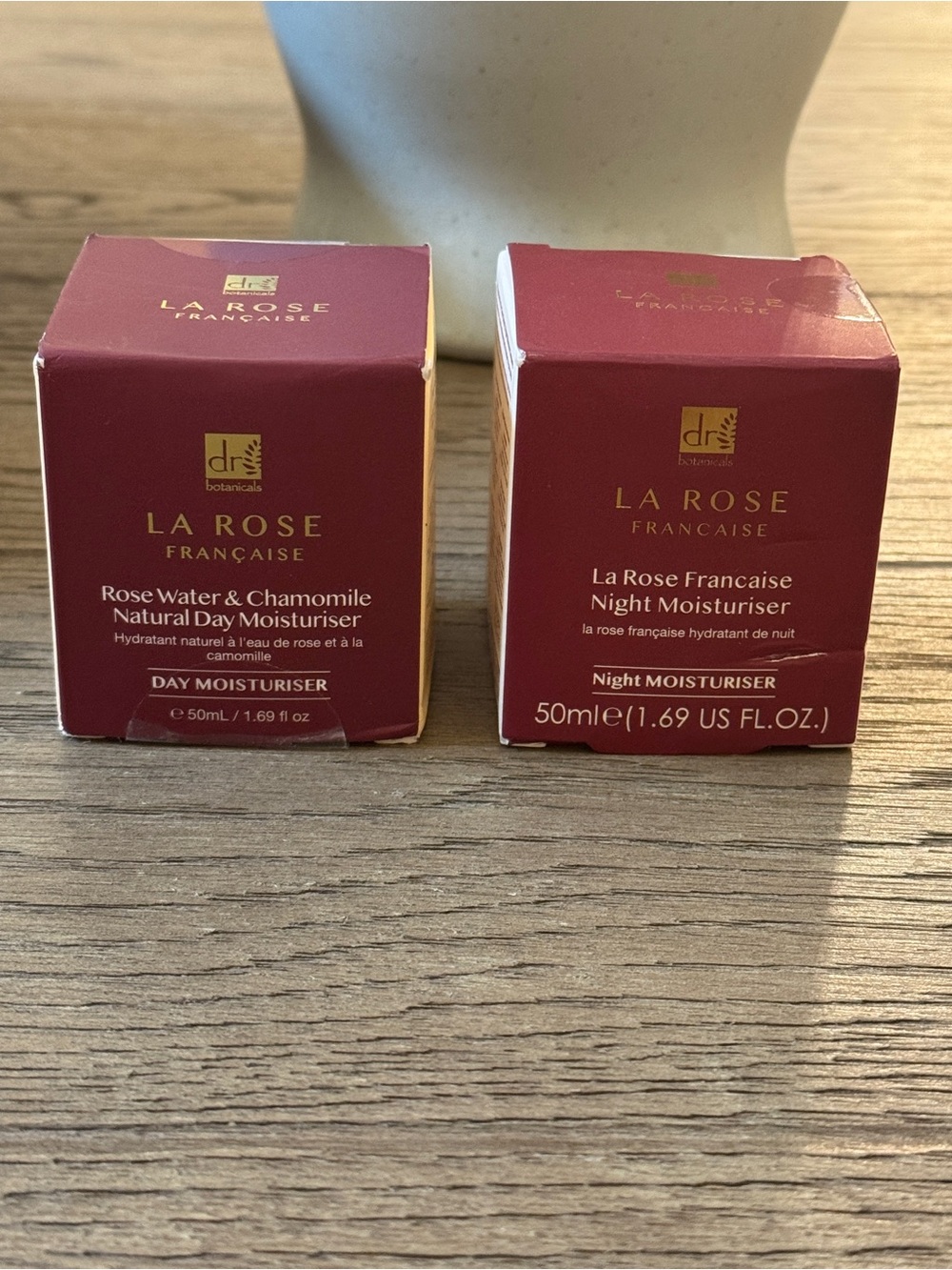 NIB Dr Botanicals moisturizers